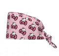 PINK HELLO KITTY SCRUB CAP︳Blush Kitty