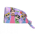 POWERPUFF GIRLS SCRUB CAP ︳Nurse Puffy