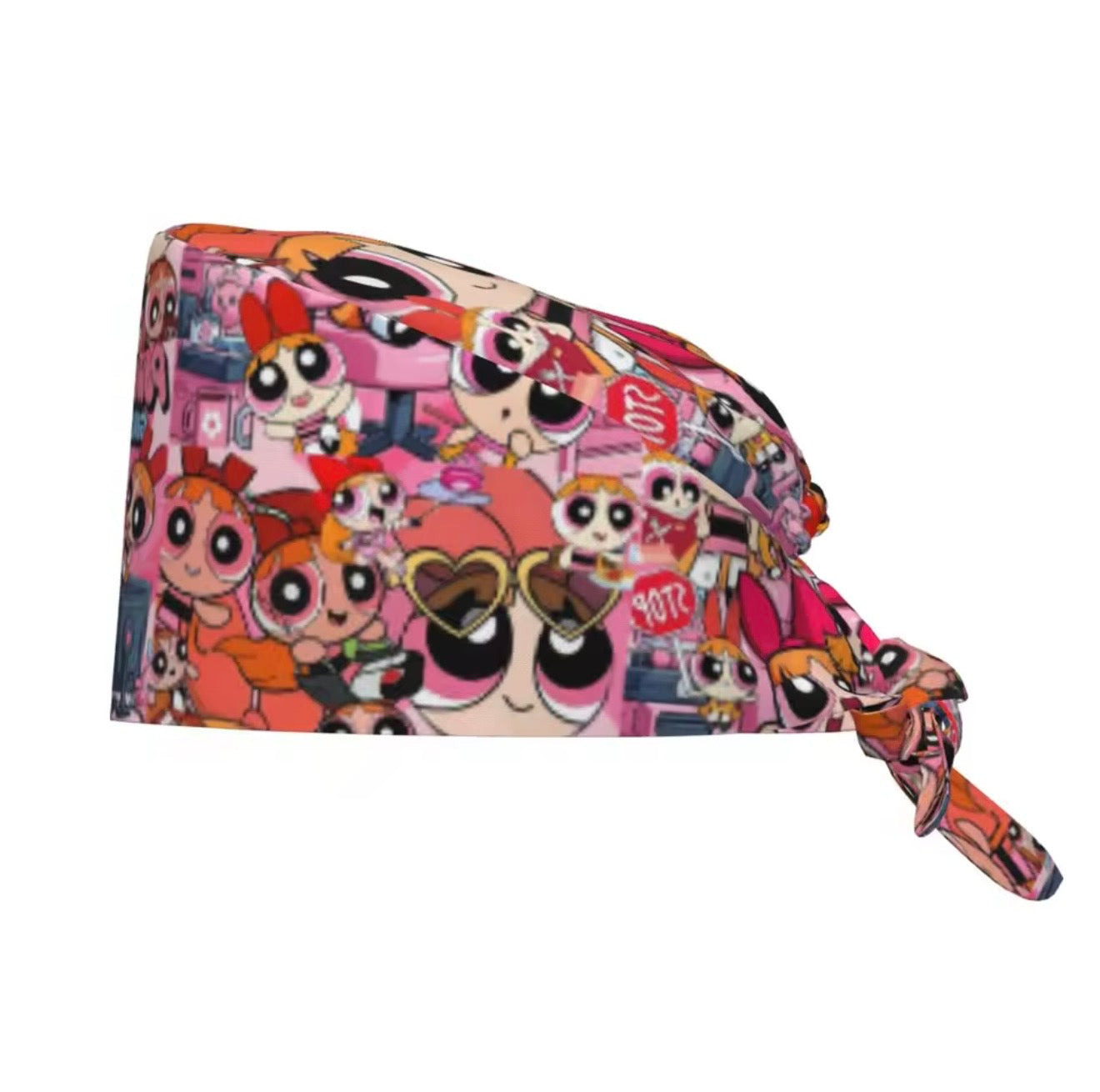 POWERPUFF GIRLZ SCRUB CAP ︳CITY OF PINKSVILLE